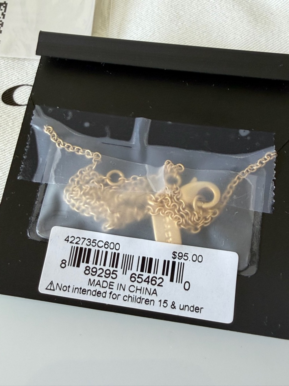 Viral Coach Gold Red Heart Pendant Necklace - Picture 4 of 4